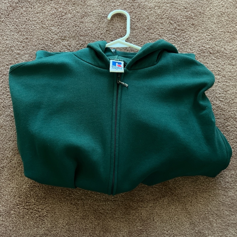 Green Russell sweatshirt size large